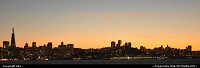 Photo by elki | San Francisco  sunset san francisco skyline